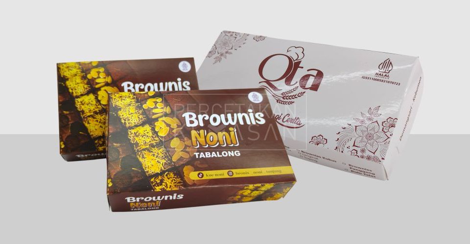 Kemasan Brownies