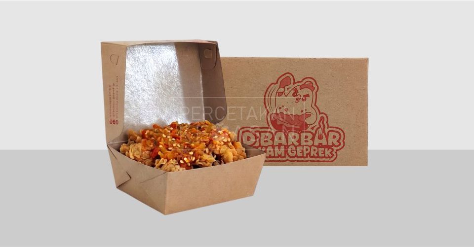 Paper Lunch Box