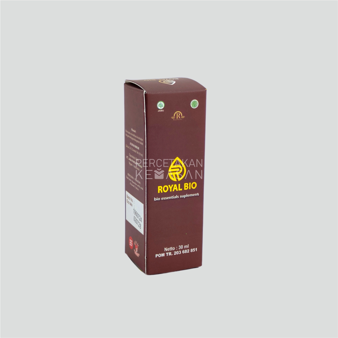 Kemasan Obat Royal Bio
