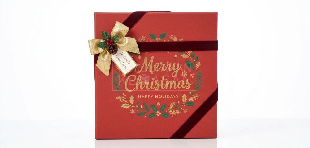 Gift Box Merry Christmas