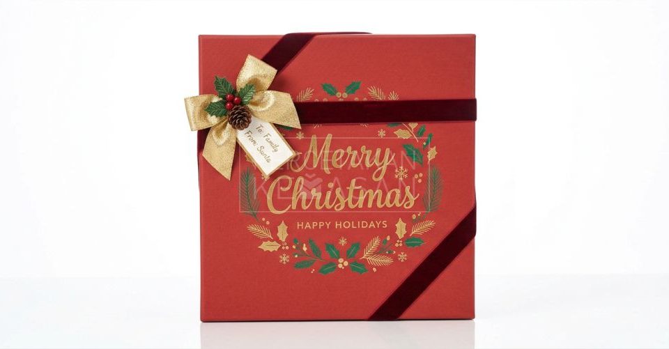 Gift Box Merry Christmas